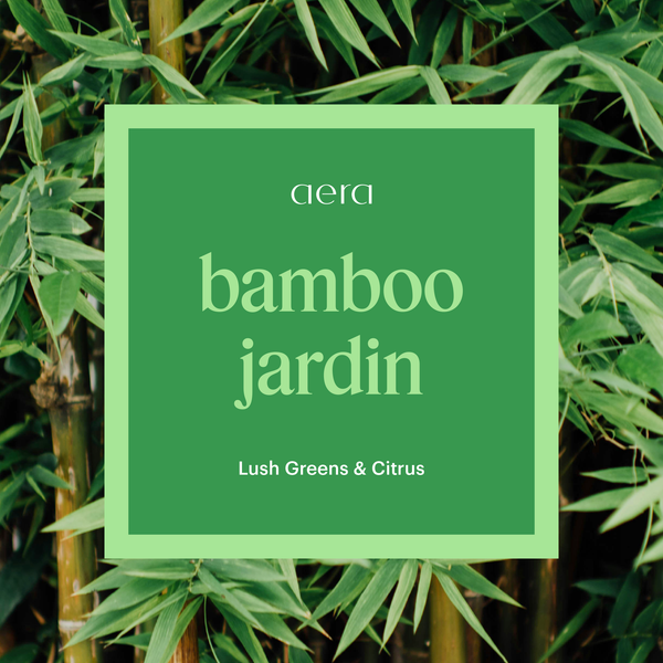 Aera® - Bamboo Jardin | Green Fragrance & Basil Scent for Home