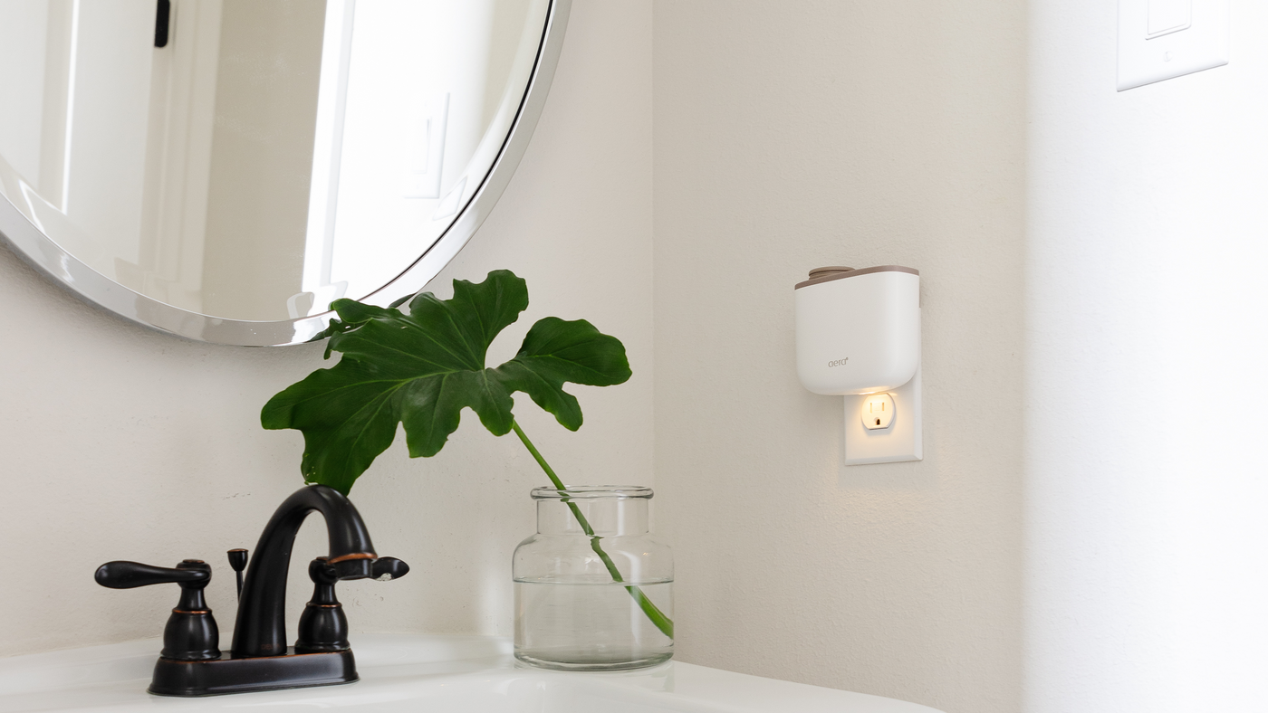 aera mini diffuser plugged into wall