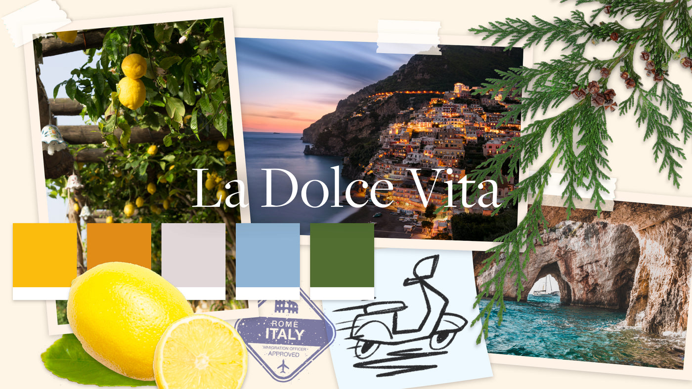 Mini Amalfi Coast scent described as la dolce vita
