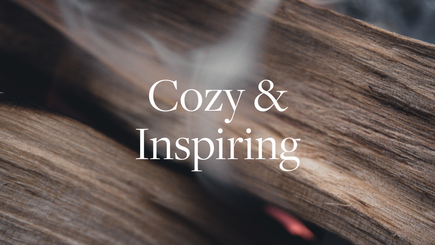 Aera fragrance Feu De Bois described as cozy and inspiring